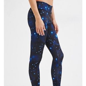 Galaxy print leggings